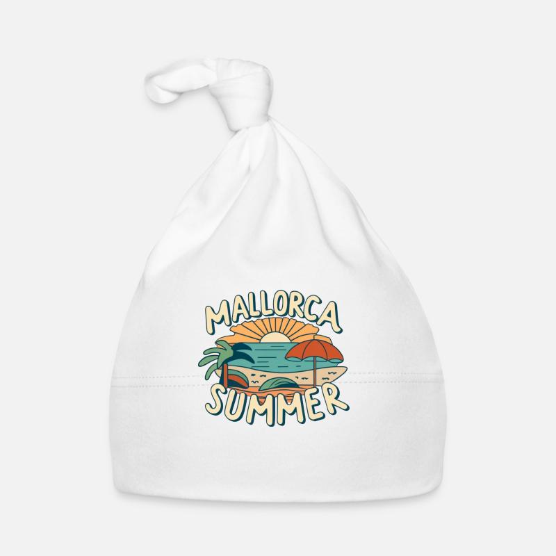 Mallorca Summer 2024 Organic Baby Cap