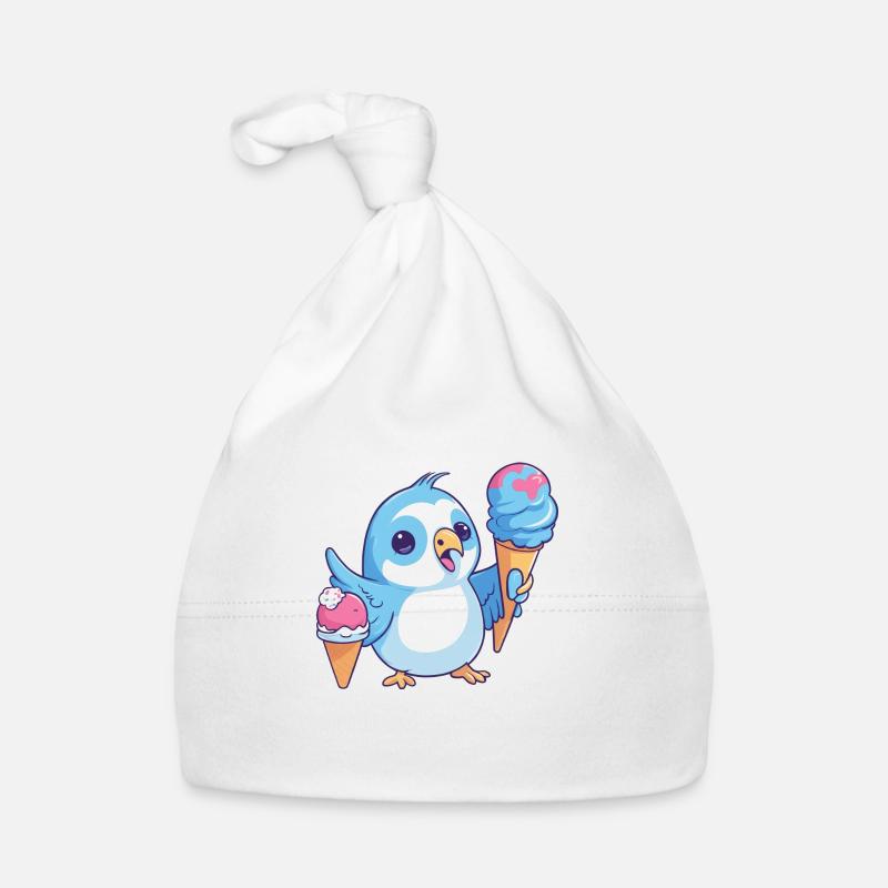 Blue Ice Organic Baby Cap