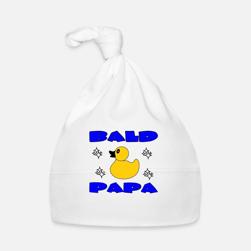 KAHLKÖPFIGER PAPA Baby Bio-Mütze