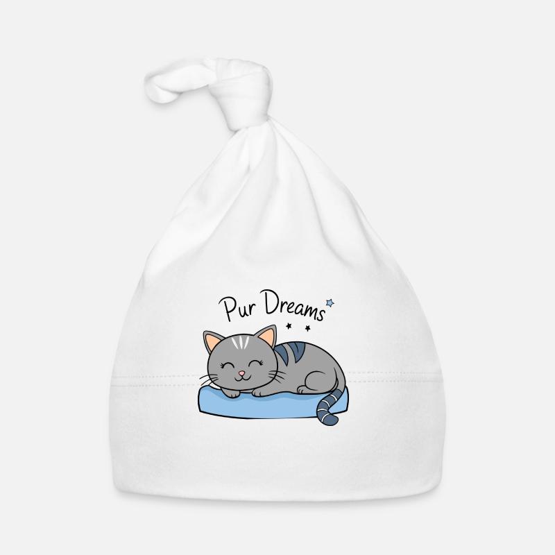 CAT, PUR DREAMS Organic Baby Cap