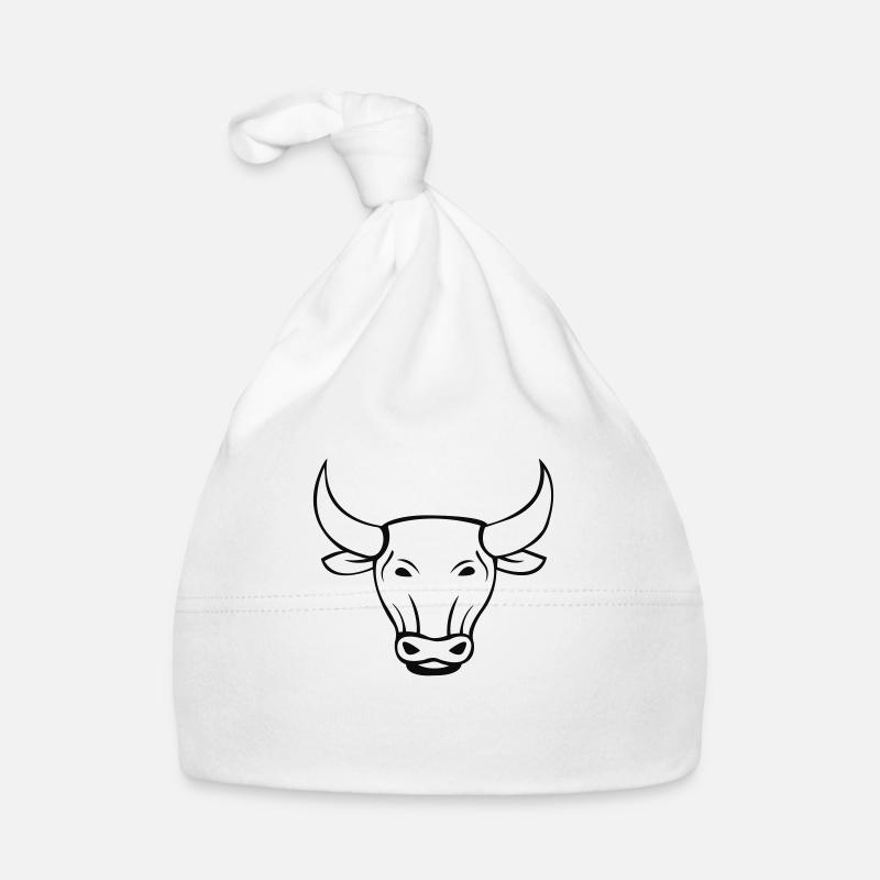 stier 01 Baby Bio-Mütze