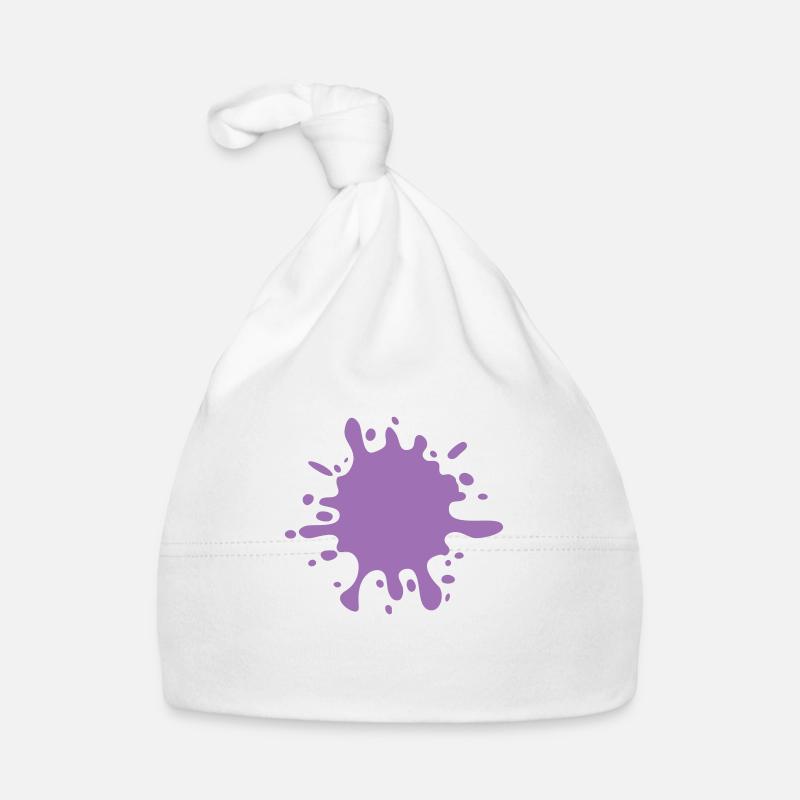 Farbklecks klecks Baby Bio-Mütze