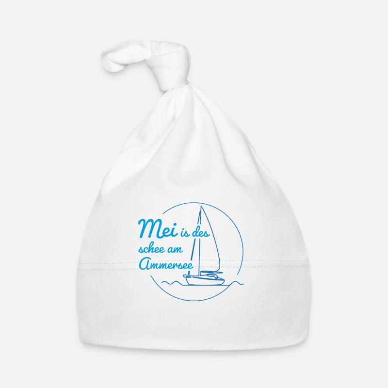 Mei is des schee am Ammersee Baby Bio-Mütze