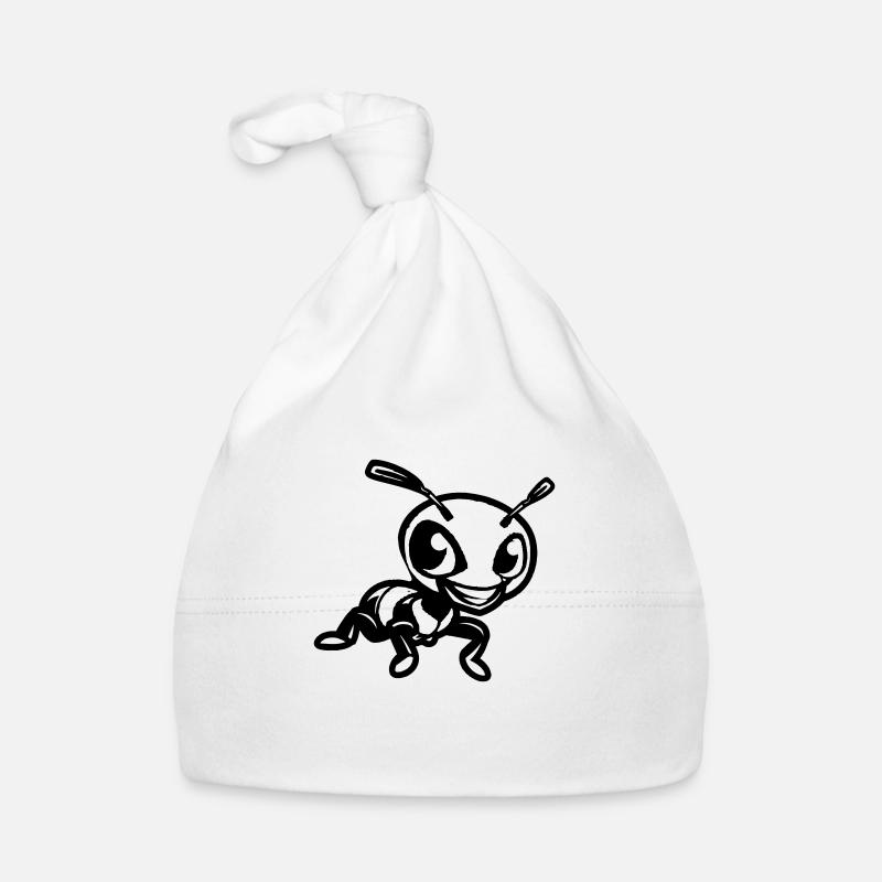 ameise comic Baby Bio-Mütze