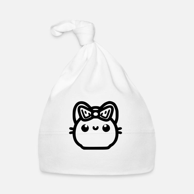 Chat mignon Bonnet bio Bébé