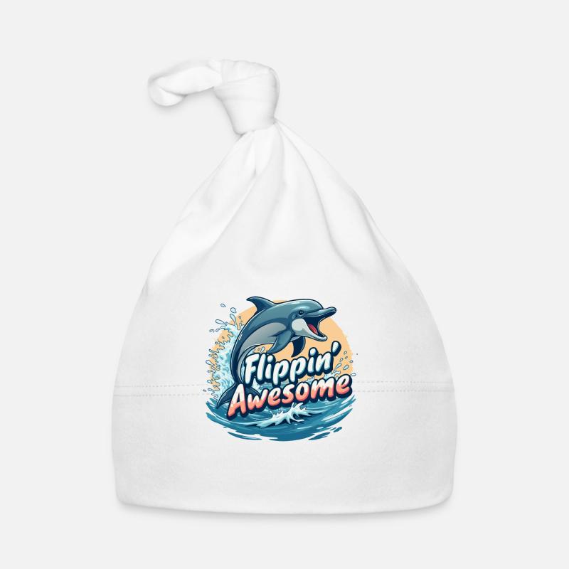 DELFIN Baby Bio-Mütze