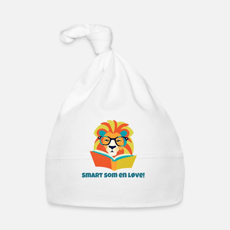 Smart As A Lion Organic Baby Cap