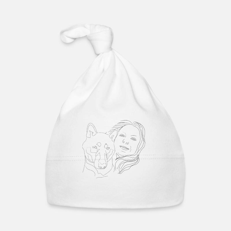 Dog Man Organic Baby Cap