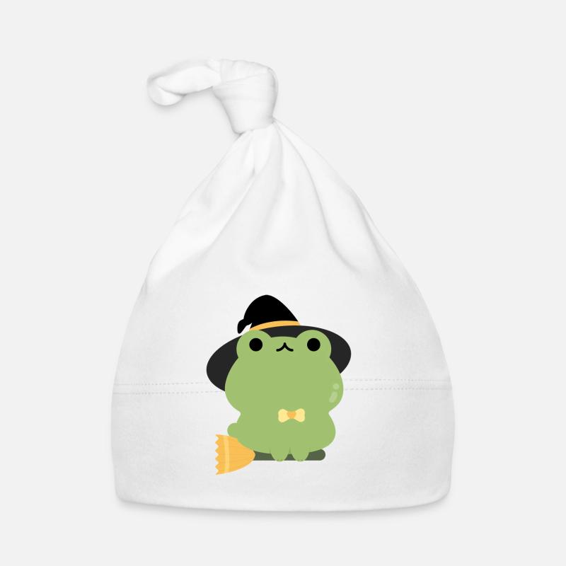 Frosch-Hexe Baby Bio-Mütze