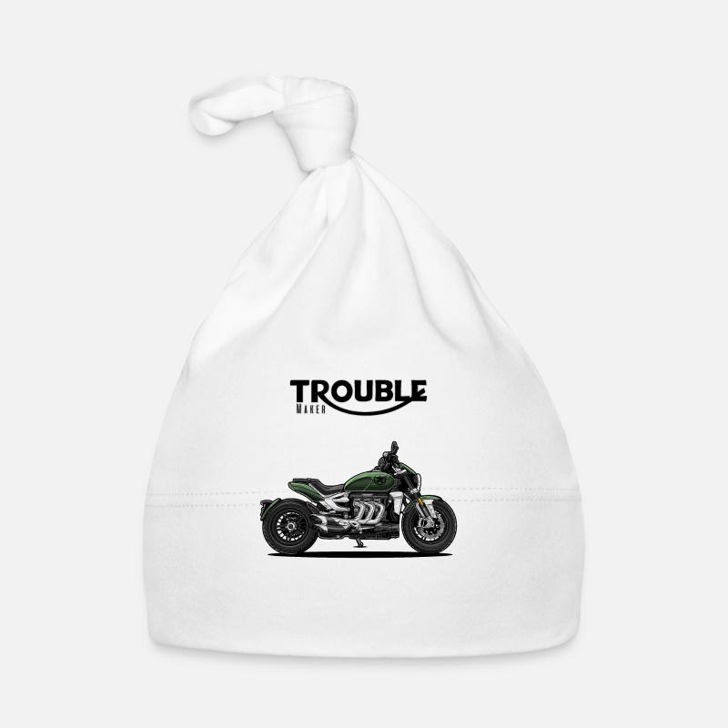 Cruiser // Custom // Motorcycle Organic Baby Cap