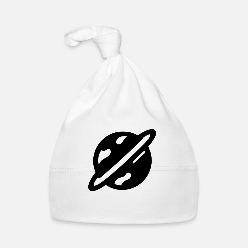 Planet - Baby Bio-Mütze - Weiß