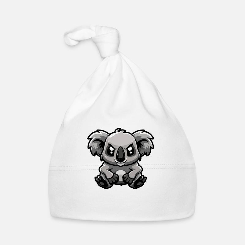 Koala Comic Organic Baby Cap