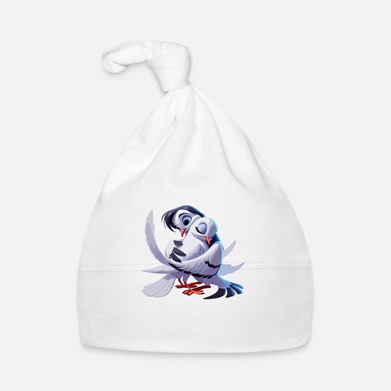 Tourterelles Bonnet bio Bébé