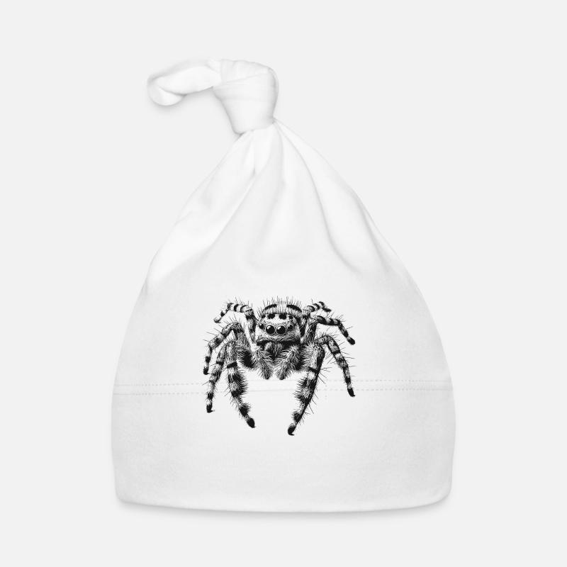 Jumping spider Organic Baby Cap