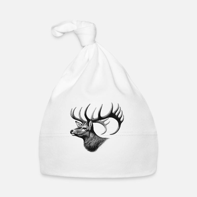 Hirsch Baby Bio-Mütze