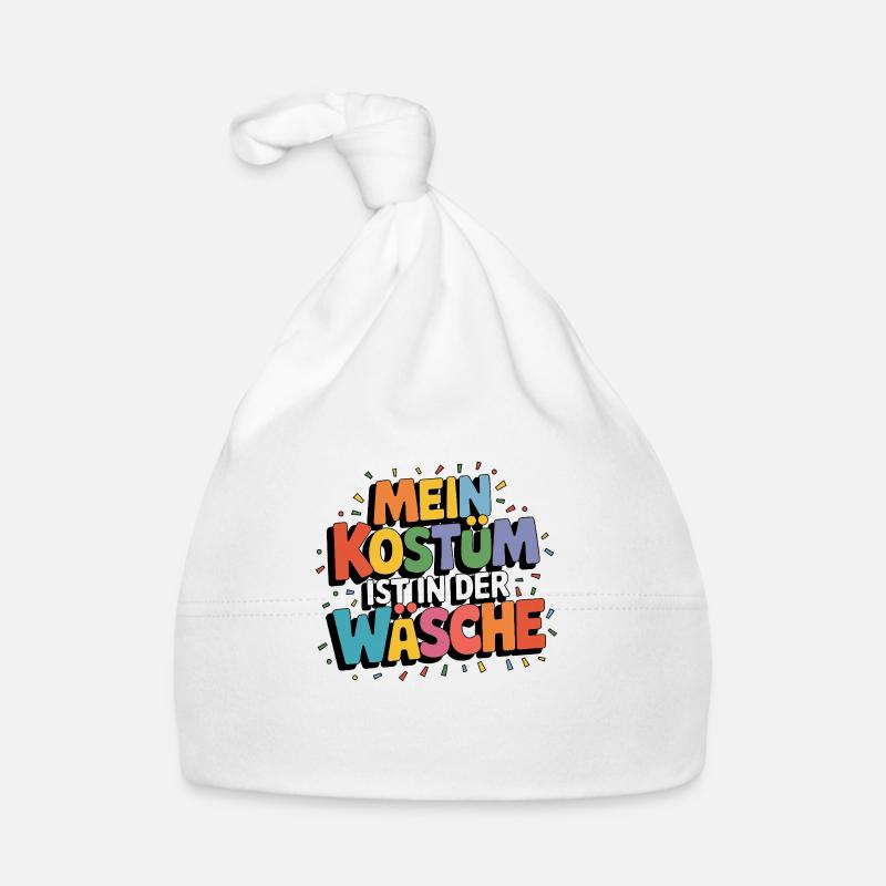 Mijn kostuum is in de was Bio-muts voor baby's