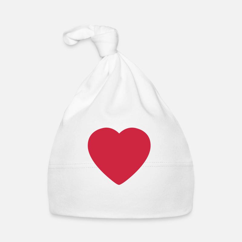 Heart Round Organic Baby Cap