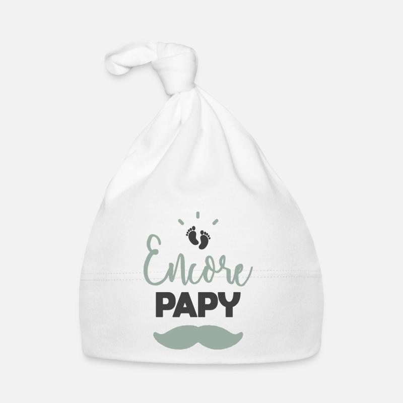 Encore papy Bonnet bio Bébé