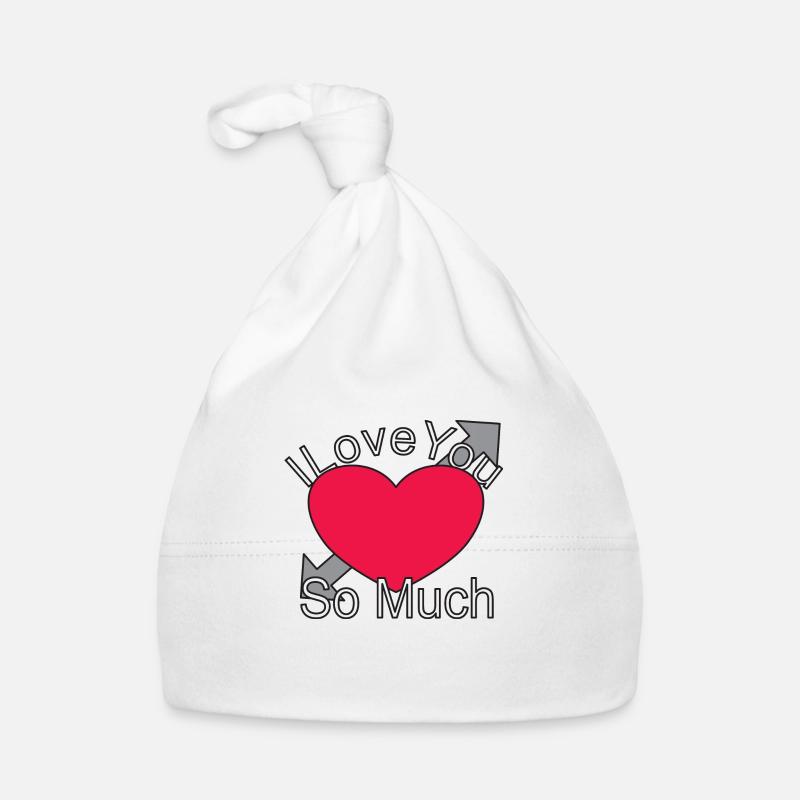 Je t’aime tellement Bonnet bio Bébé