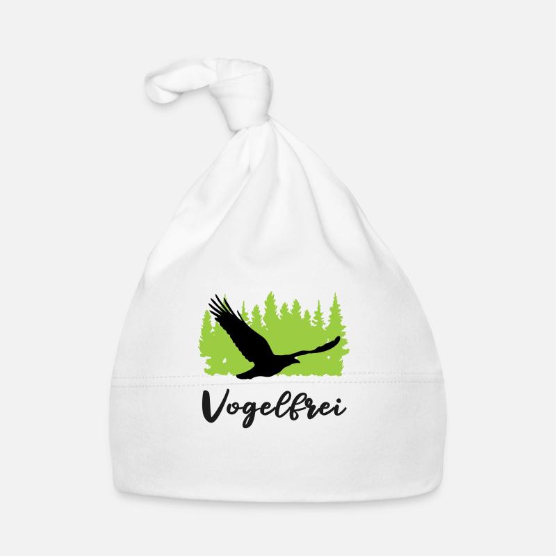 Vogelfrei: Frei wie der Flug eines Vogels Baby Bio-Mütze