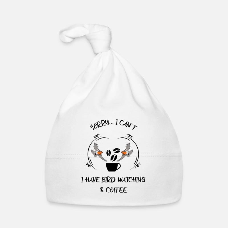 Bird Watching Bird Watching Birding Coffee Organic Baby Cap