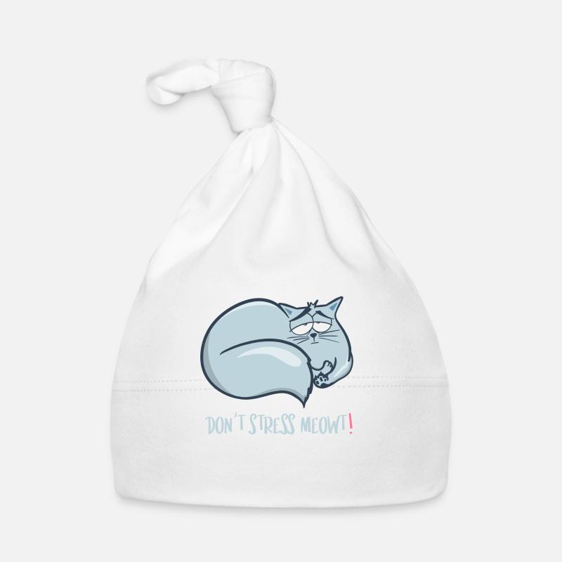 Chat sans stress Bonnet bio Bébé