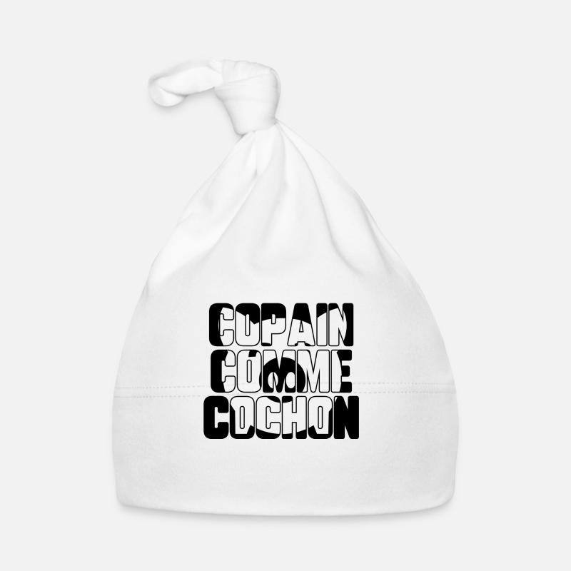 Copain comme cochon Bonnet bio Bébé