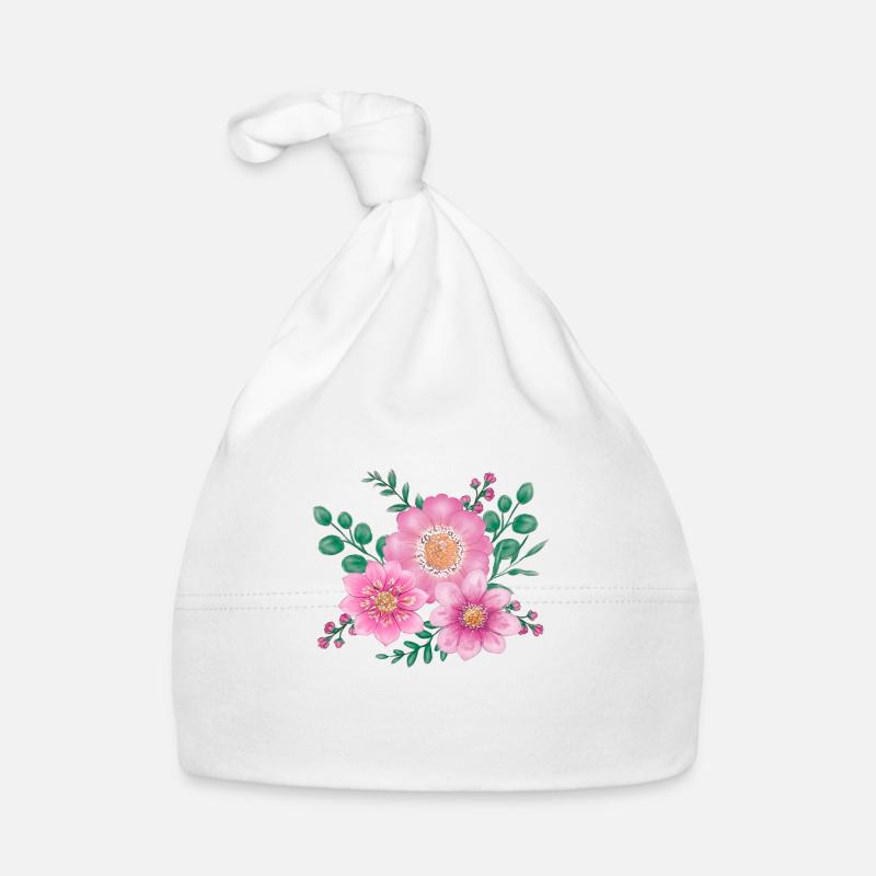 blossoms Organic Baby Cap
