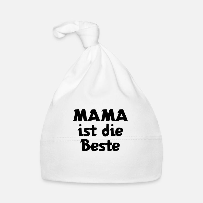 Mama ist die Beste | Mutter | Mama | Eltern Baby Bio-Mütze