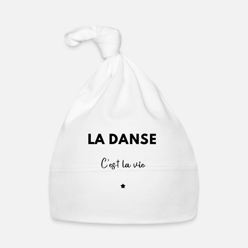 La danse c’est la vie Bonnet bio Bébé
