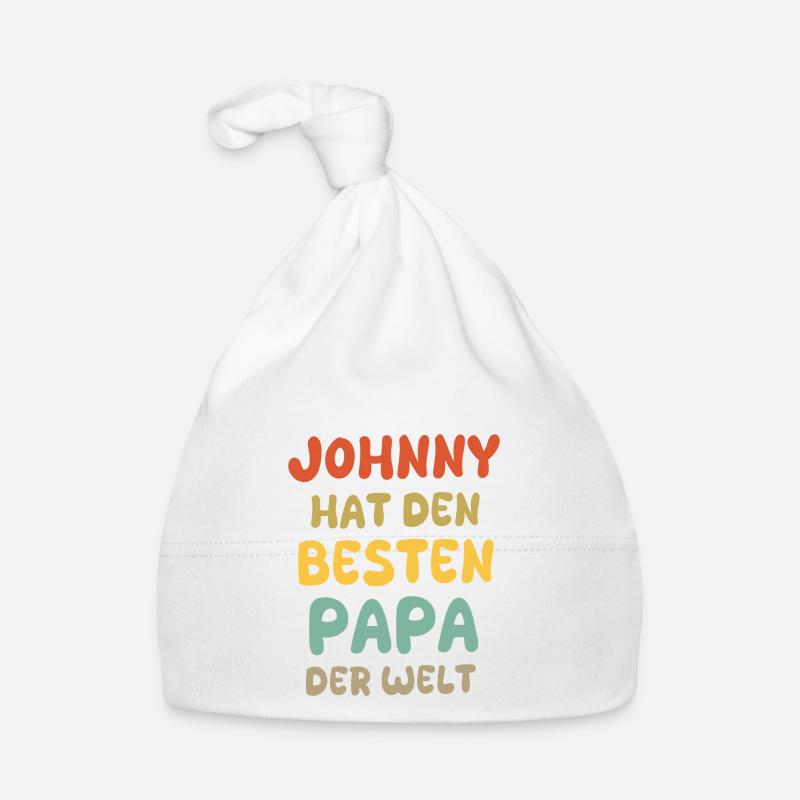 Johnny as a baby Organic Baby Cap