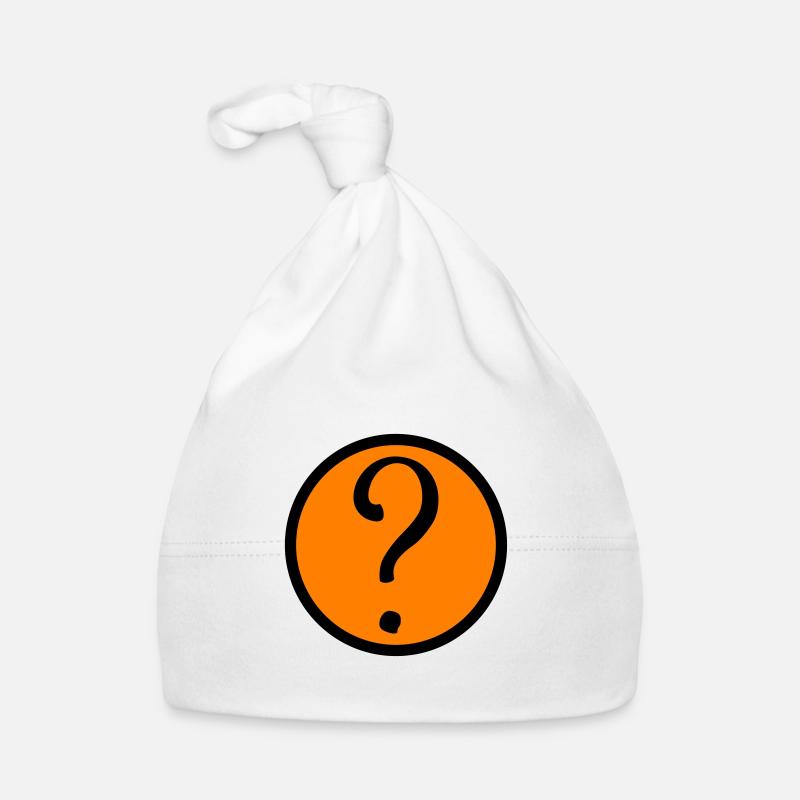 fragezeichen symbol Baby Bio-Mütze