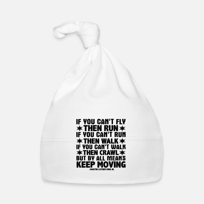 MARTIN LUTHER KING - Bonnet bio Bébé - blanc