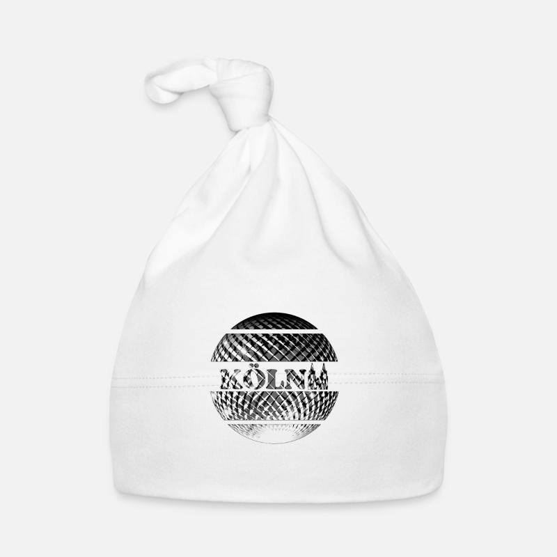 Köln silberne Diskokugel Baby Bio-Mütze
