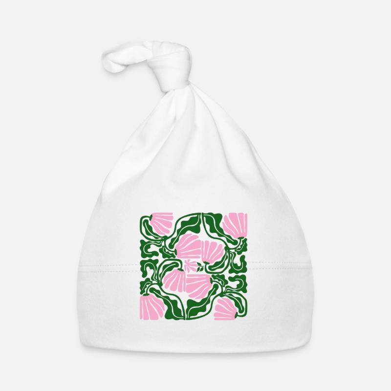 Blume Baby Bio-Mütze