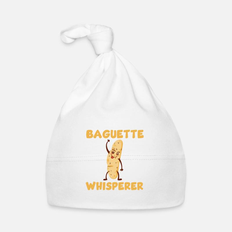 Baguette Whisperer Organic Baby Cap