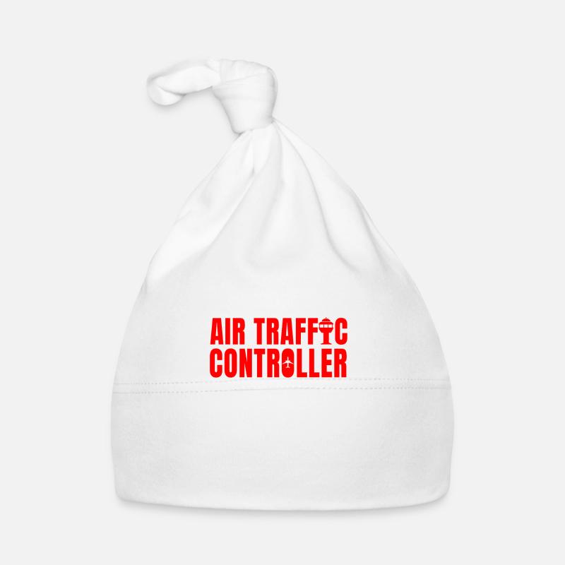 Air traffic controller Organic Baby Cap