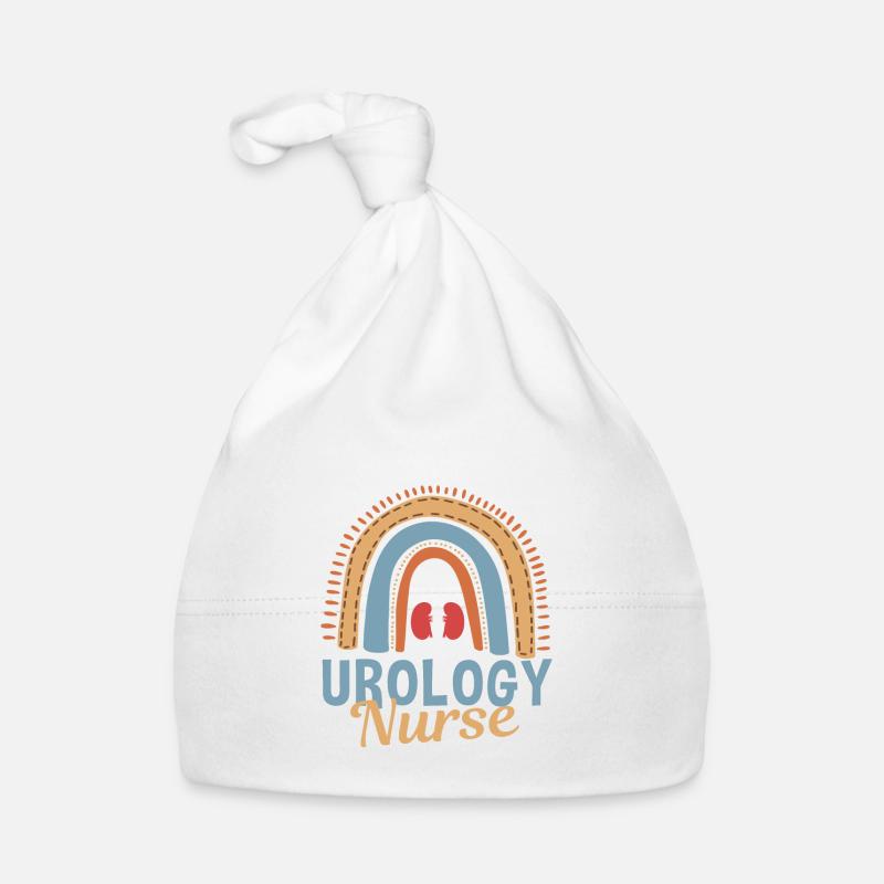 Infirmière en urologie Boho Rainbow Bonnet bio Bébé