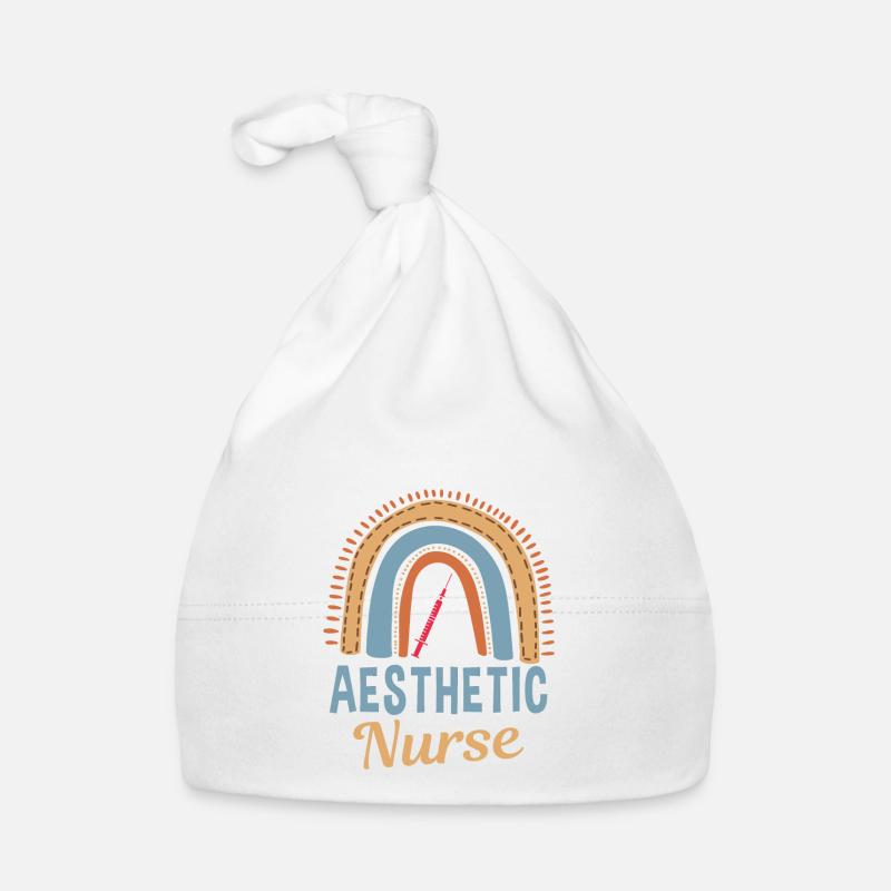 Infirmière esthétique Rainbow Bonnet bio Bébé