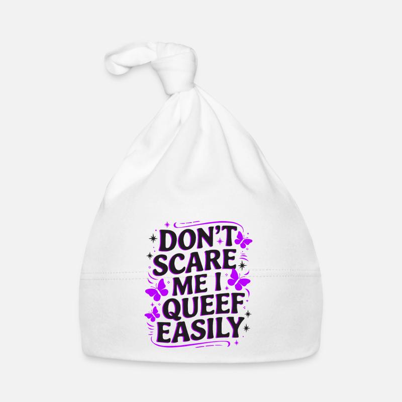 Queef Queen Queefed Humor für Erwachsene Queefing Baby Bio-Mütze