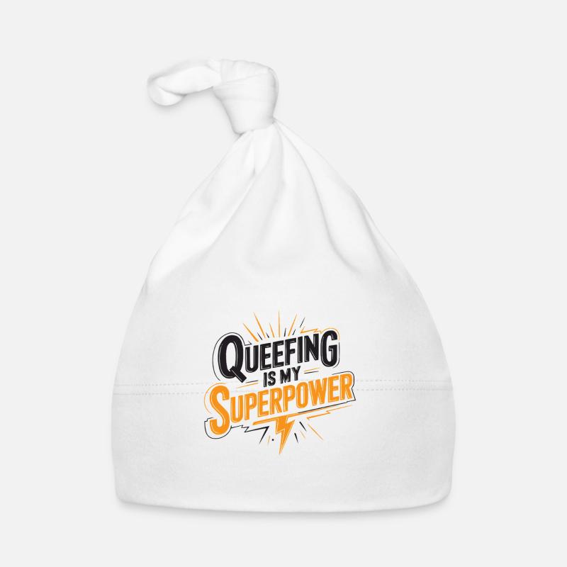 Queef Queen Queefed Humor für Erwachsene Queefing Baby Bio-Mütze