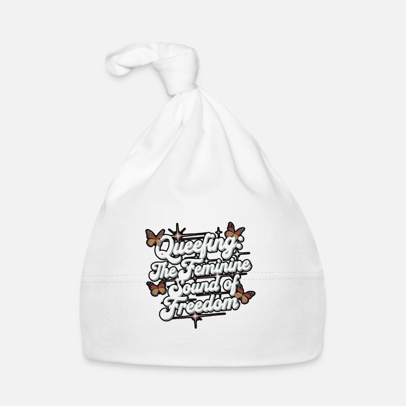 Queef Queen Queefed Humour adulte Queefing Bonnet bio Bébé