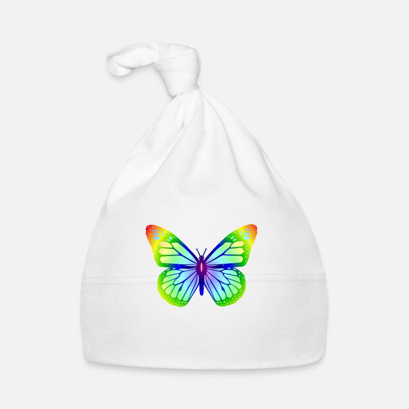 Schmetterling 1 Baby Bio-Mütze
