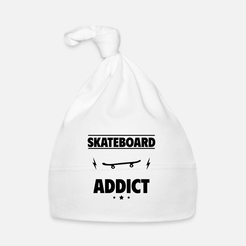 Skateboard Addict Organic Baby Cap