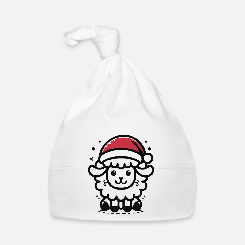 Mouton mignon Mouton de Noël Bonnet bio Bébé