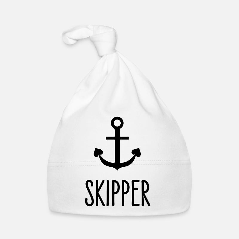 Crew - Skipper Segeln Charter Mannschaft Baby Bio-Mütze