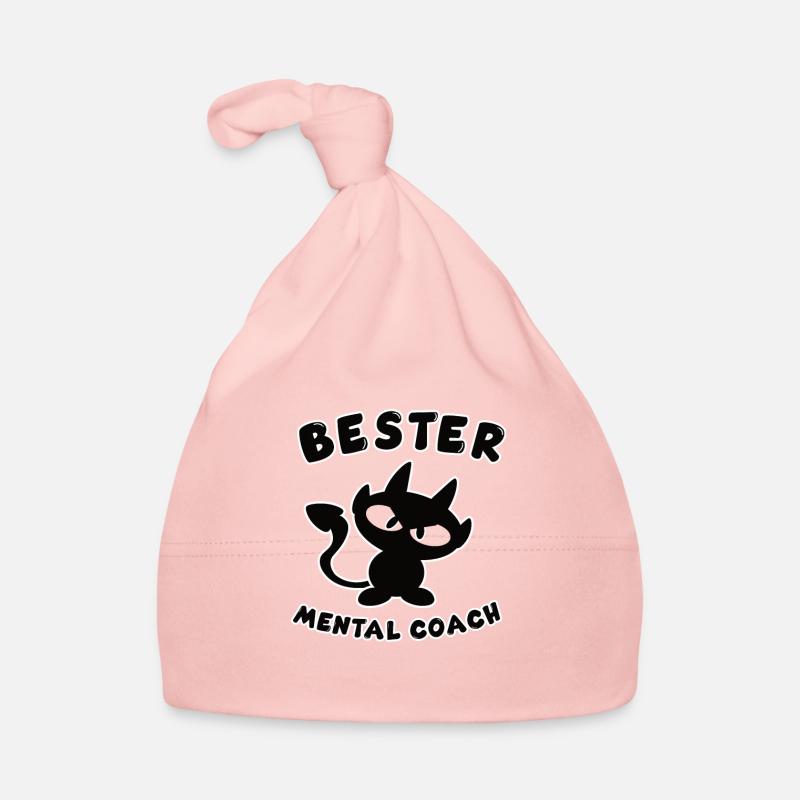 cooles bester Mental Coach Design Baby Bio-Mütze