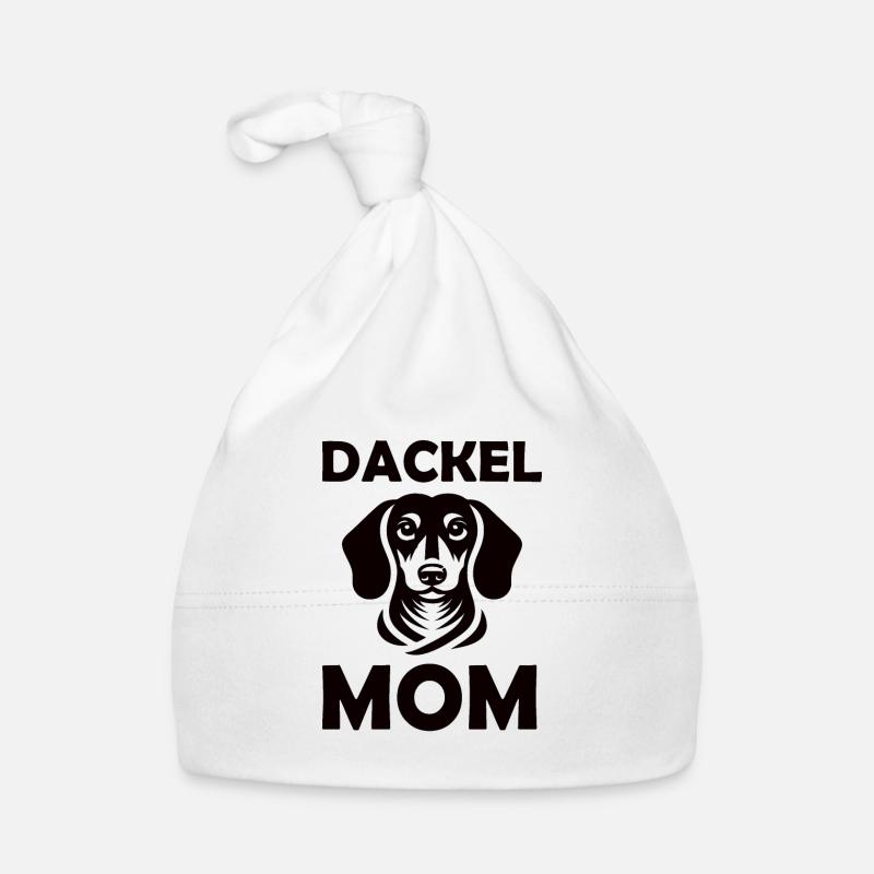 Dachshund Mom – Funny design for dachshund lover Organic Baby Cap