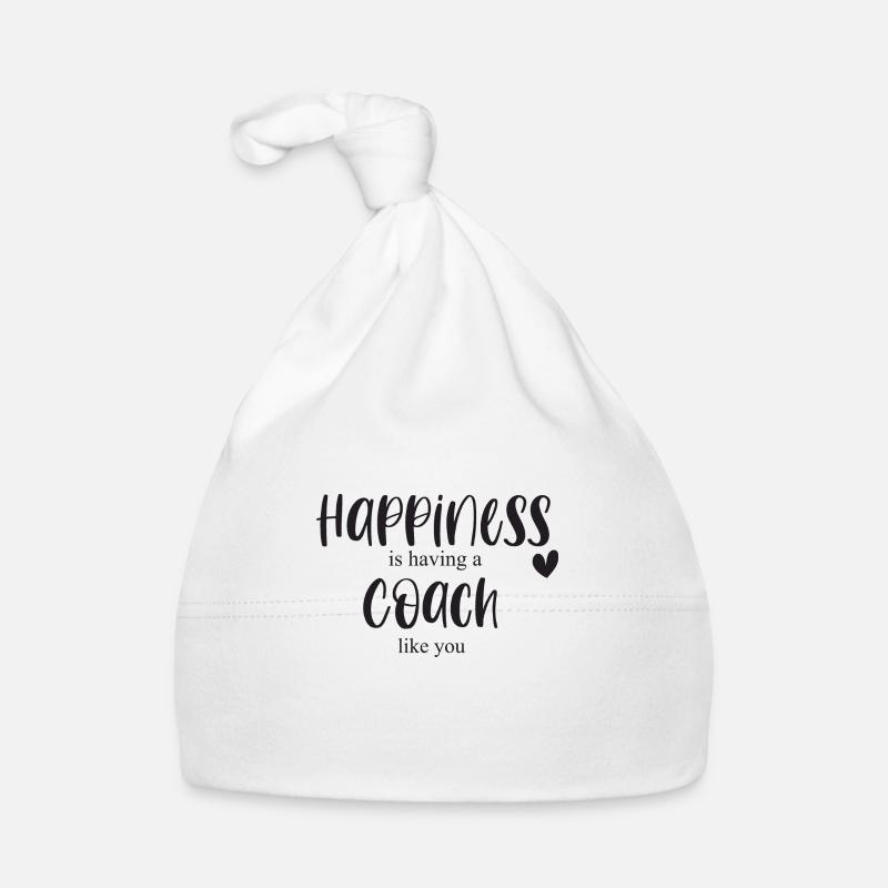 Trainer & Trainer Happiness Gift Merci Bonnet bio Bébé