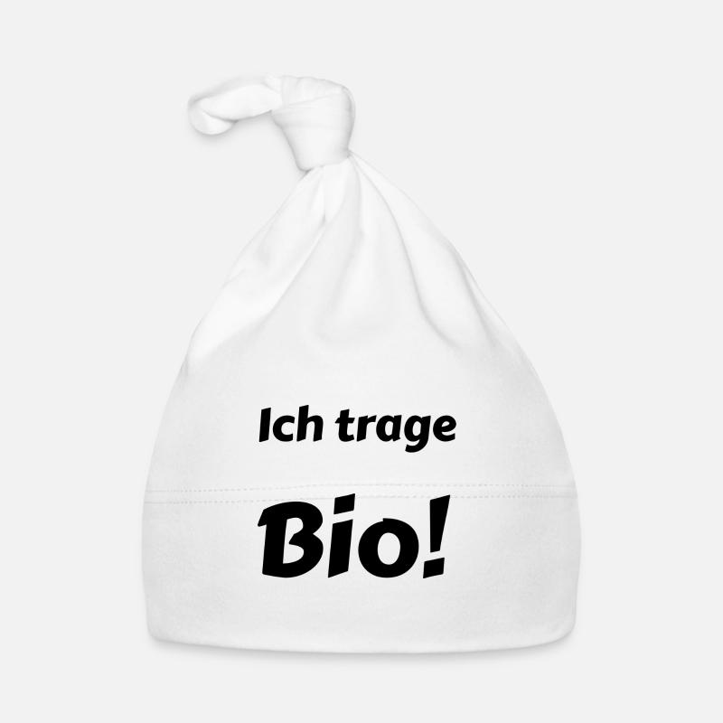 Ich trage bio Baby Bio-Mütze